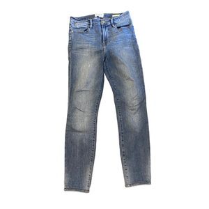 frame, le high skinny jeans.